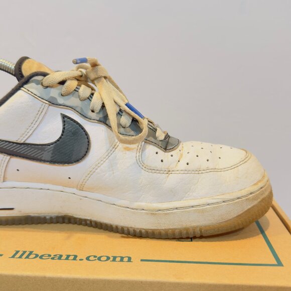 Nike Air Force 1 LV8 GS Remix Pack Sneakers Men’s Size 8 Black White Leather - Picture 8 of 15